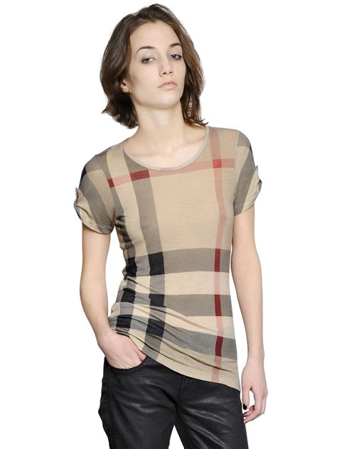 burberry t shirts women's|burberry long sleeve shirt women's.